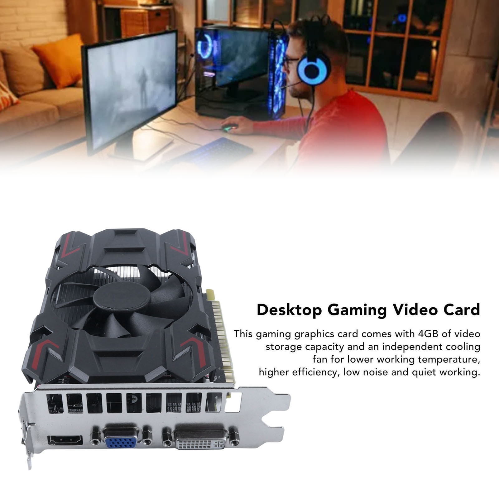 Gaming Graphics Card HD6770 4G - Ddr5 Memory 评论和价格