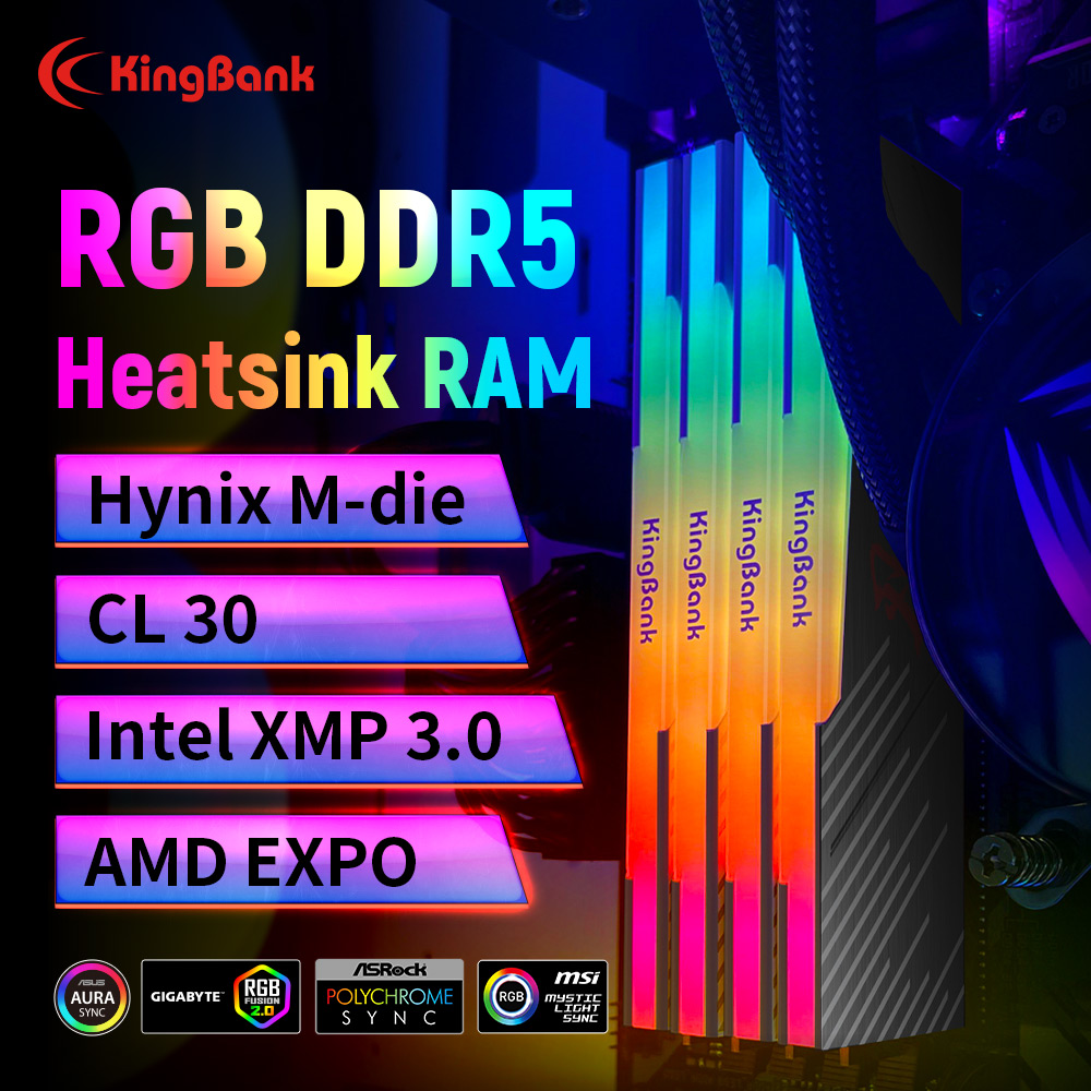 KingBank KRRB DDR5 RGB SoarBla - Ddr5 64Gb 评论和价格