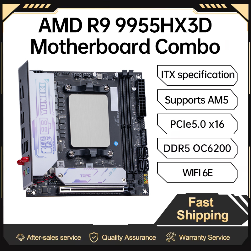 TOPC AMD Ryzen 9 9955HX3D Moth - Ddr5 64Gb 评论和价格
