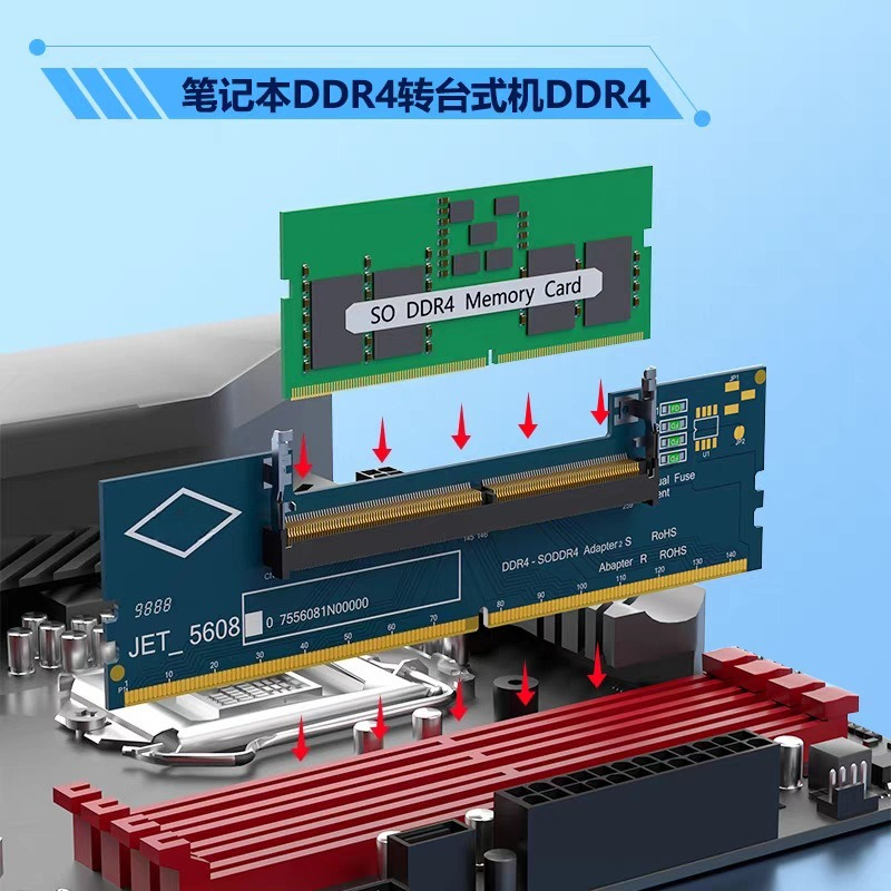 DDR3 DDR4 DDR5 SO‑DIMM to UDIM - Ddr5 Laptop Ram 评论和价格