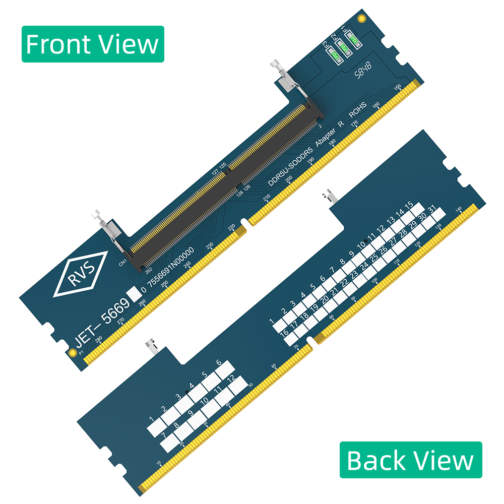 2PCS Laptop DDR5 RAM to SO DDR - Ddr5 Laptop Ram 评论和价格