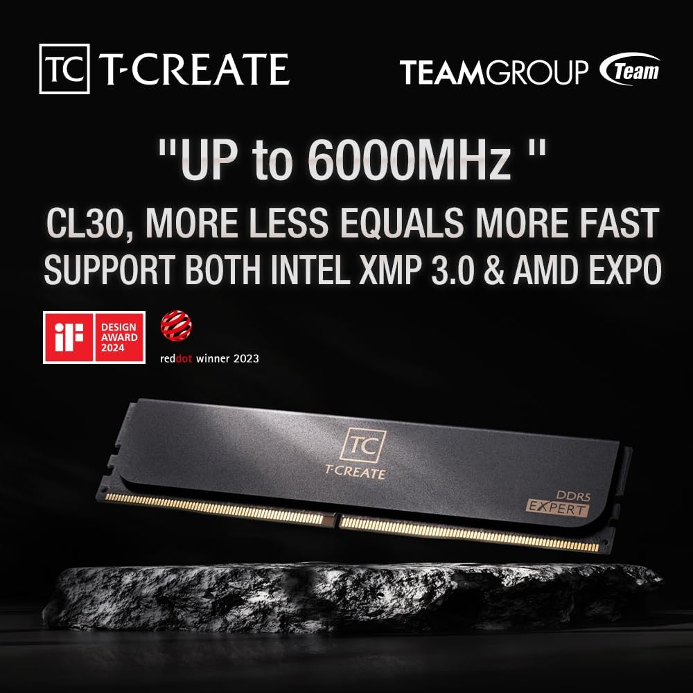 TEAMGROUP T-Create Expert CL30 - Ddr5 Ram 评论和价格